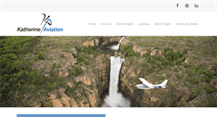 Desktop Screenshot of katherineaviation.com.au